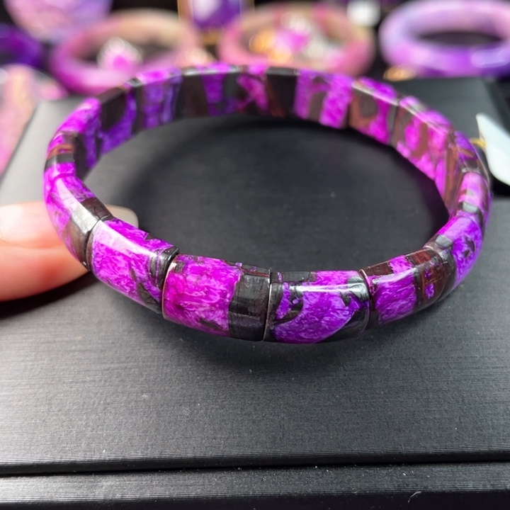 苏纪石（舒俱来）镯排未镶嵌