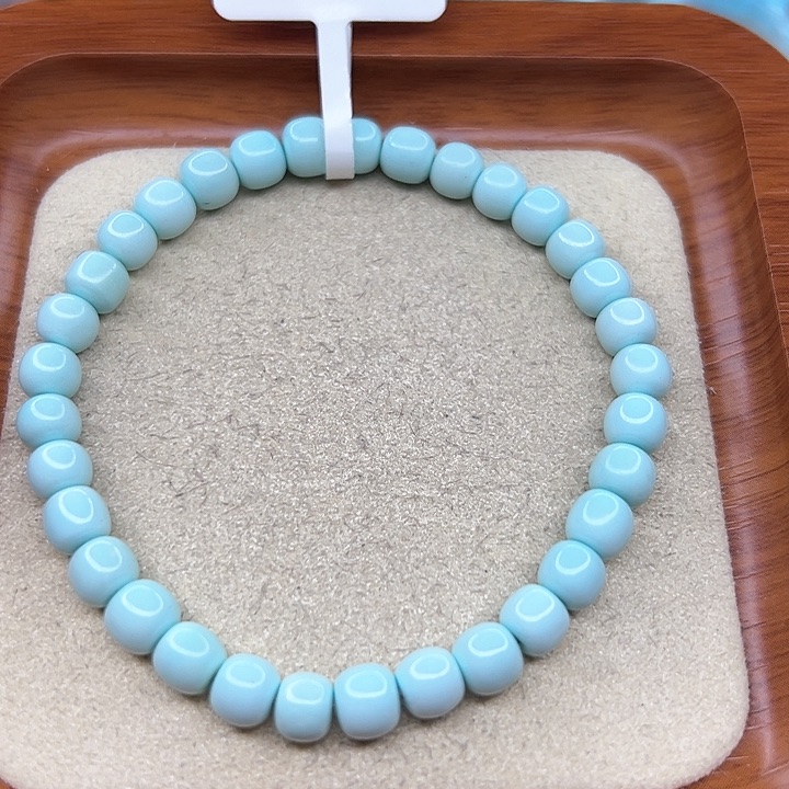 绿松石手链未镶嵌小***?