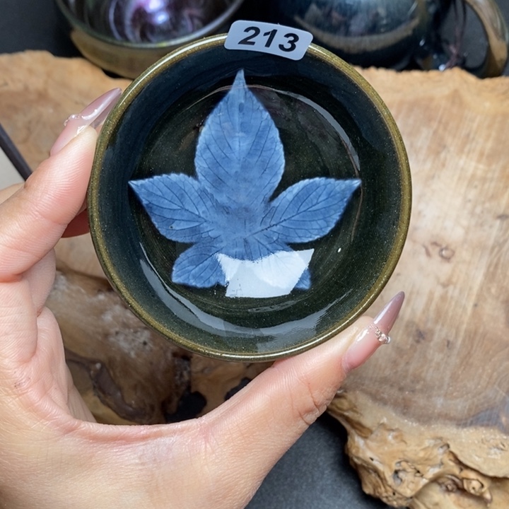 匪***苑茶盏建窑建盏主人杯213