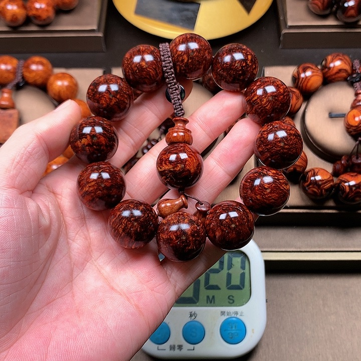 【闪购商品】手串/手链黄花梨/降香黄檀中*将2.0规格13W