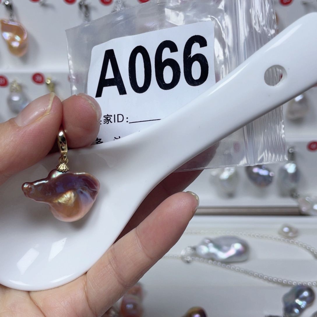 淡水珍珠巴洛克银S925镶嵌