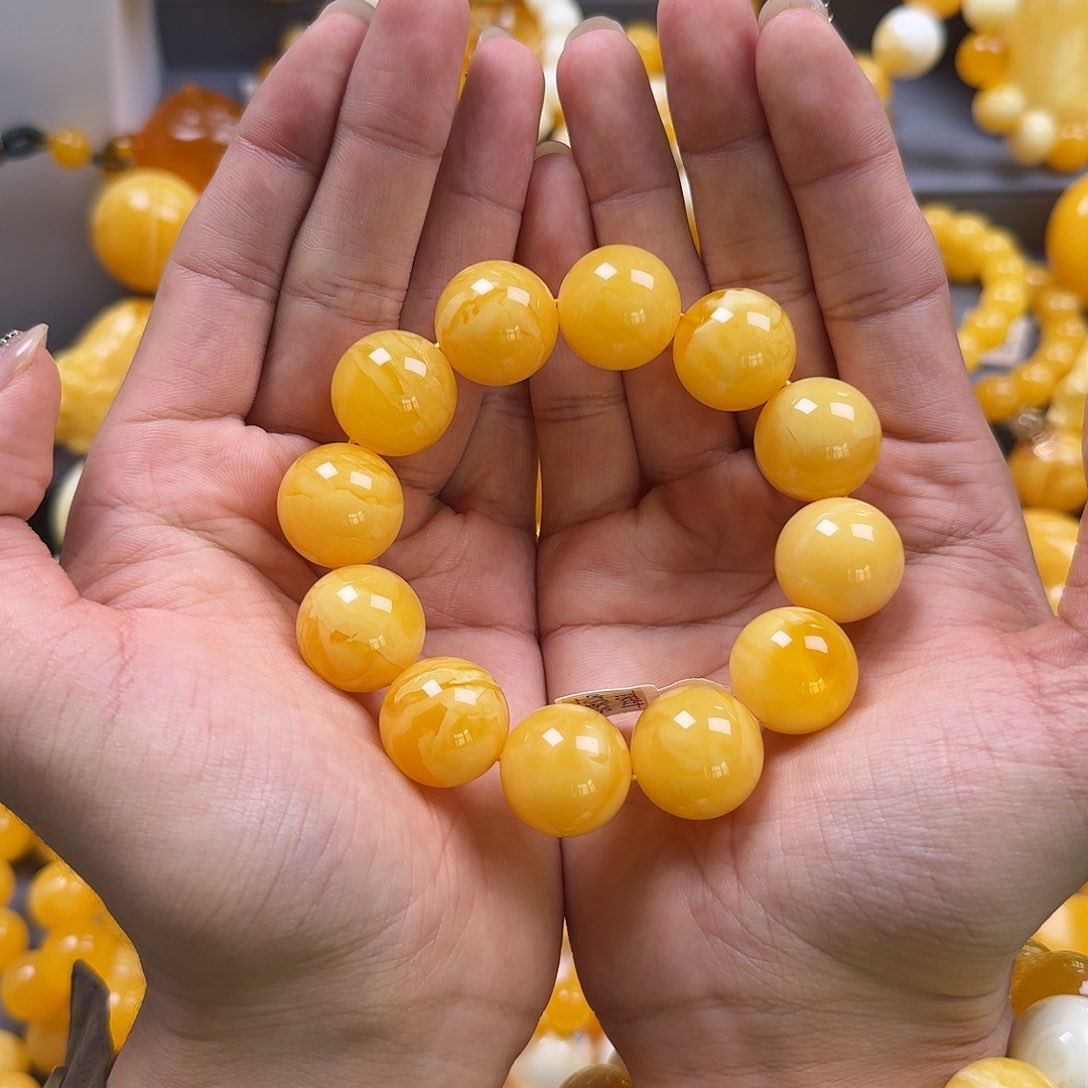 蜜蜡珠宝奇石未镶嵌19mm