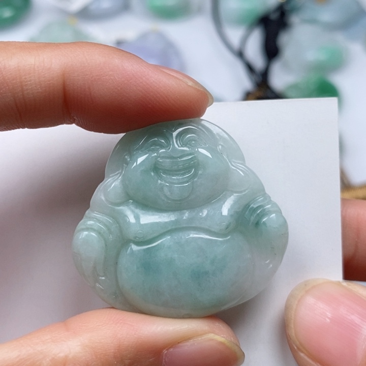 翡翠颈饰未镶嵌尺寸33/34/5.9