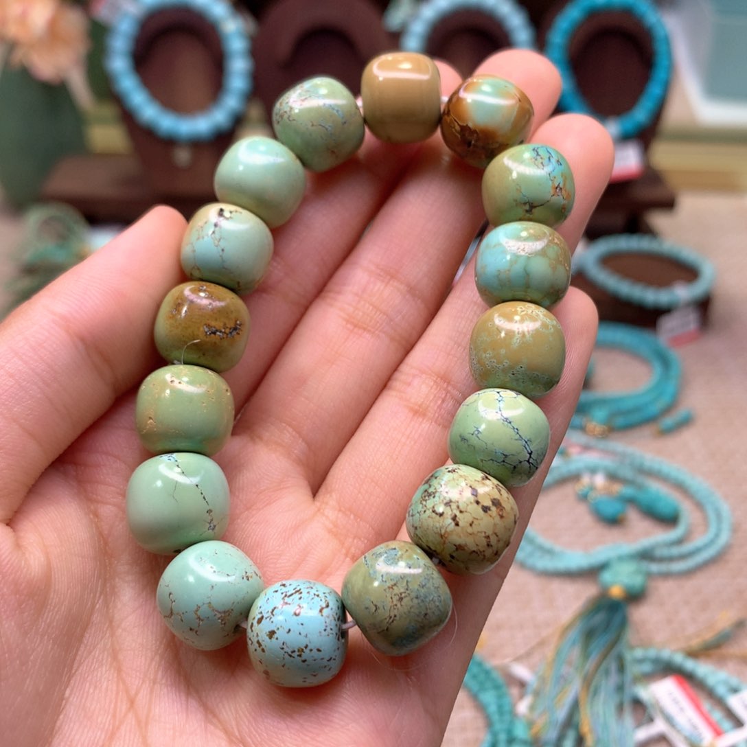 绿松石未镶嵌配饰