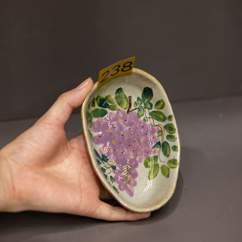 236景德镇高温釉下彩手工手绘设计师款式