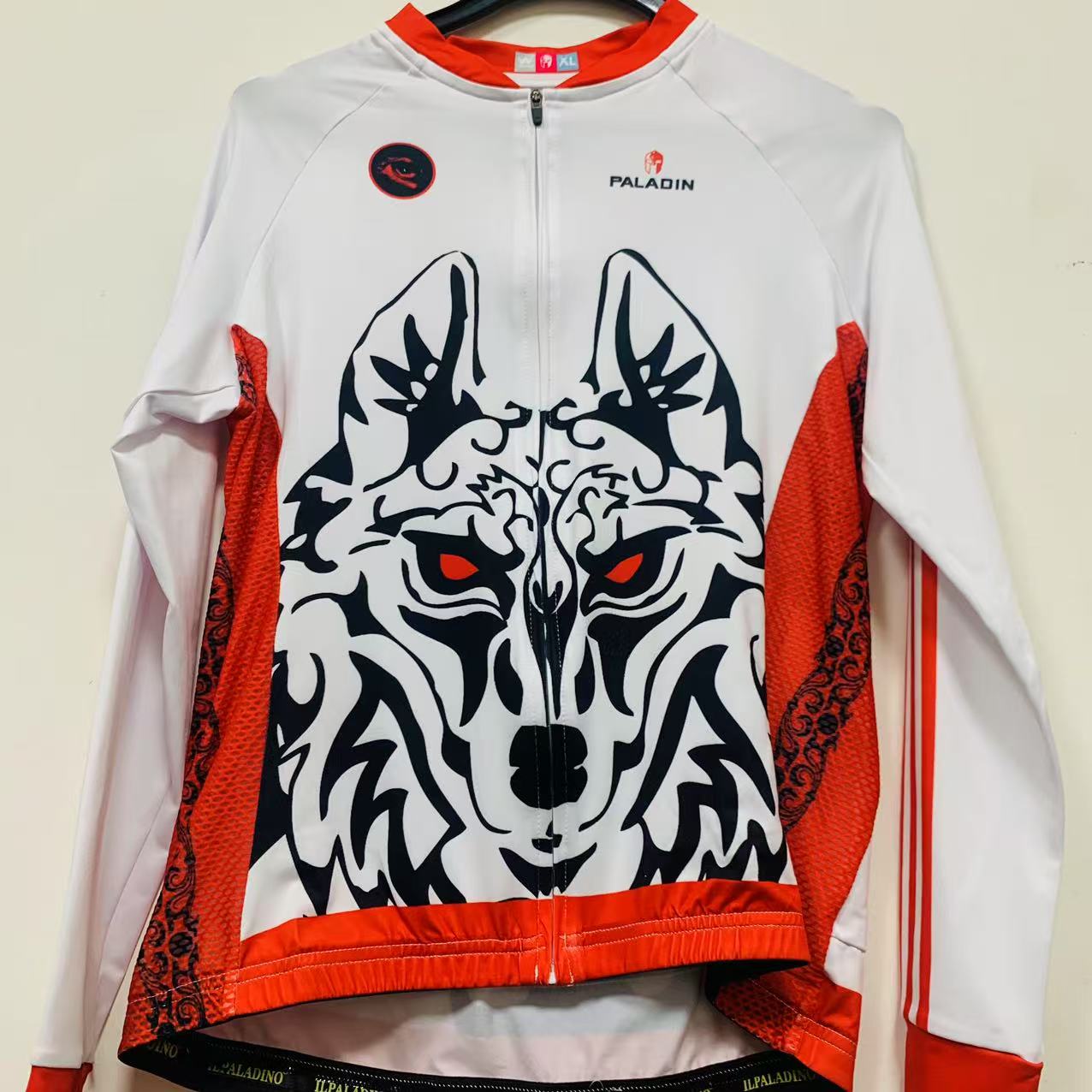 SQ 1042【战狼牛奶丝拼接长袖女士】ILPALADINO专业版骑行服