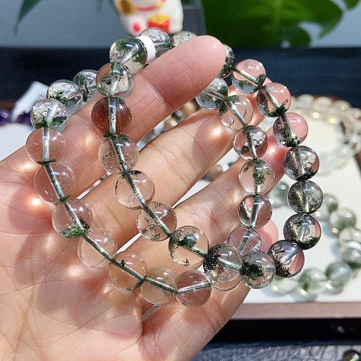 水晶手链未镶嵌绿幽灵