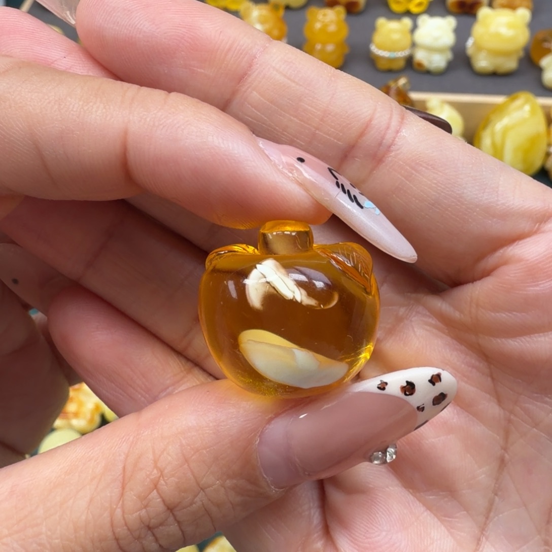 蜜蜡未镶嵌裸石蜜蜡
