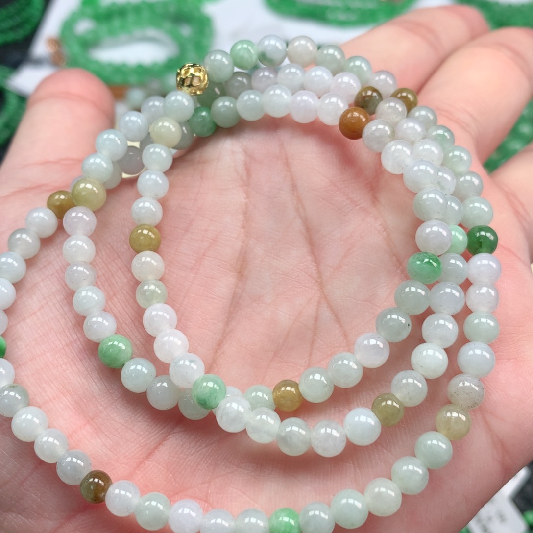 翡翠手链未镶嵌翡翠