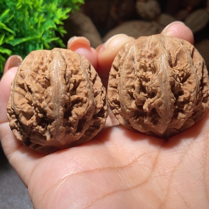 把件文玩核桃东北楸子小雪45