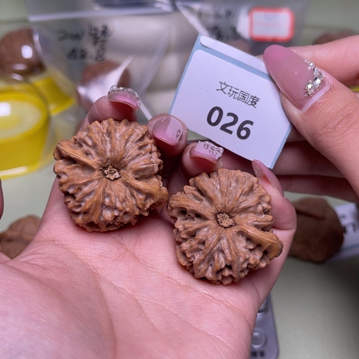 文玩核桃把件37尺龙门涧026