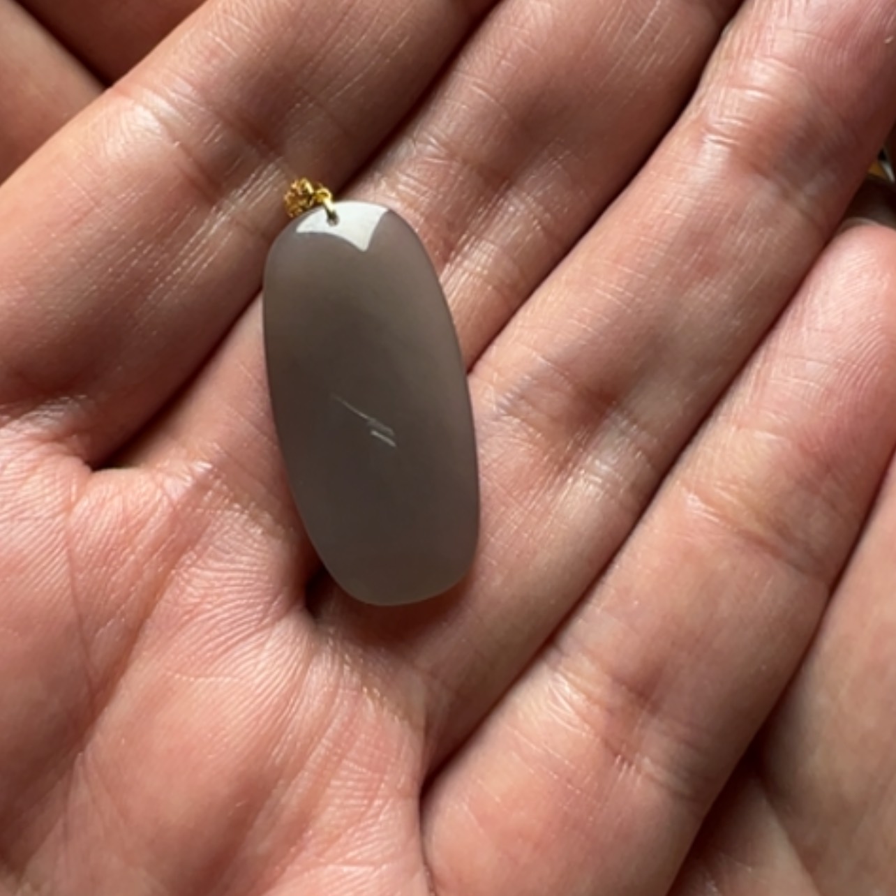 【闪购商品】和田玉颈饰18K金镶嵌