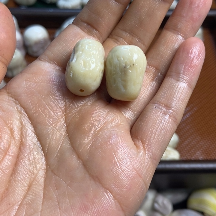 9***0配饰鹿角雕刻一对出