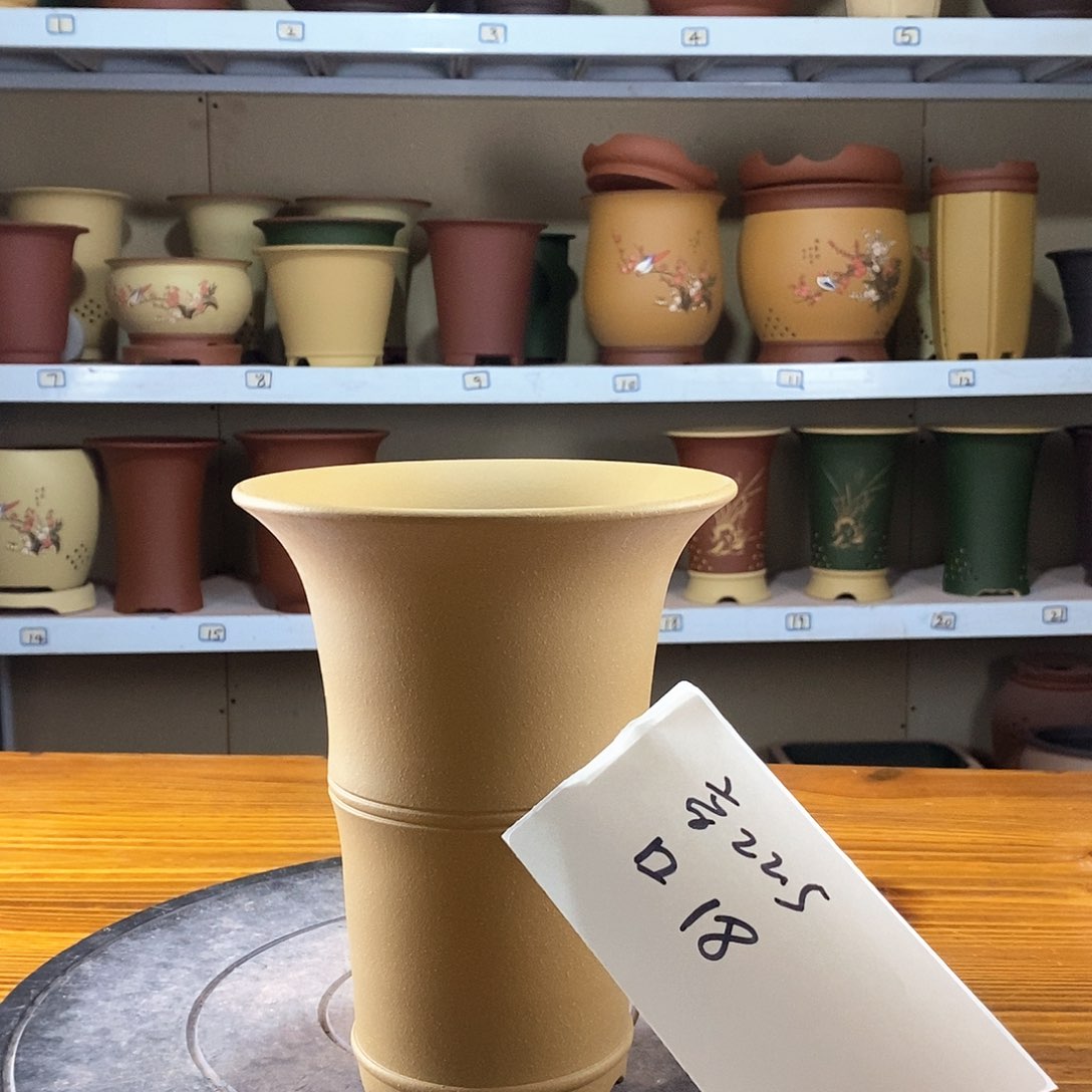 紫砂花盆紫砂兰花盆25