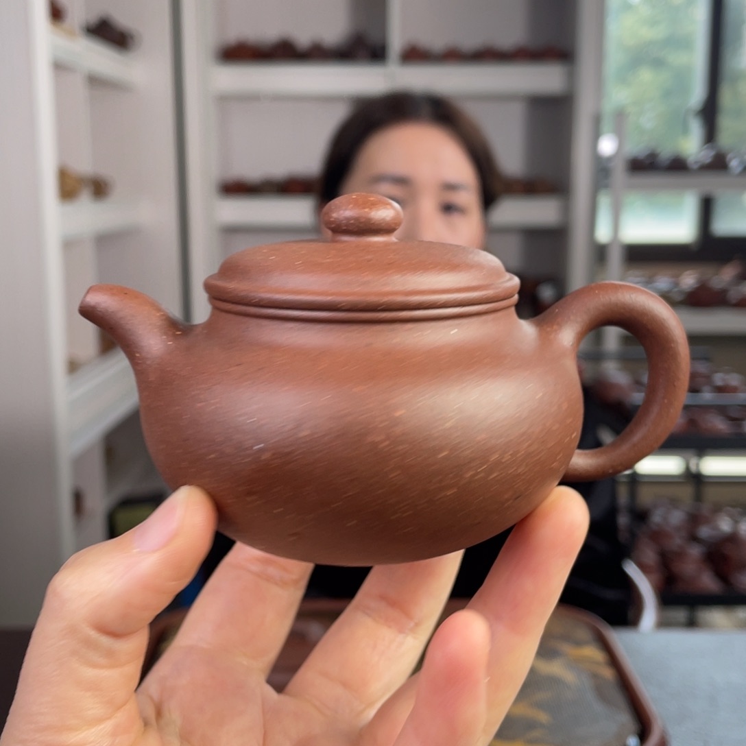 紫砂茶壶老降坡永福仿古160cc