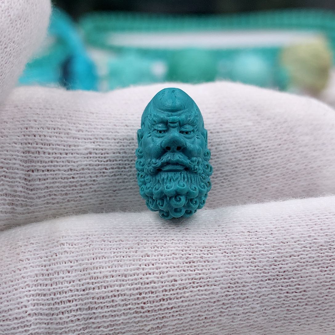 绿松石达摩2.89克未镶嵌