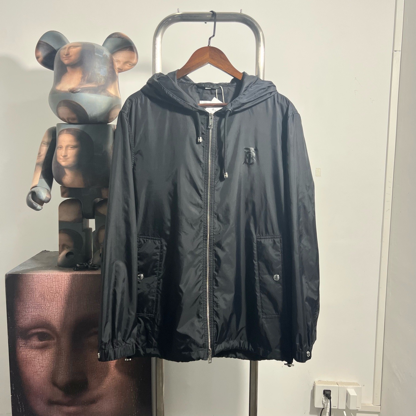 99新 BURBERRY/博柏利 冲锋衣 S3007  52 胸围61衣长76 