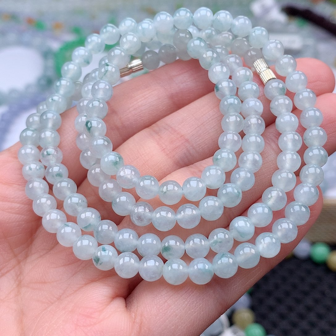 翡翠手链未镶嵌翡翠卡5