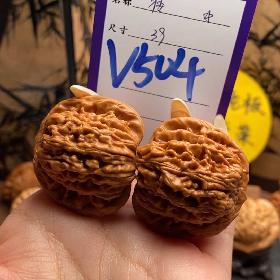 文玩核桃把件楼子39