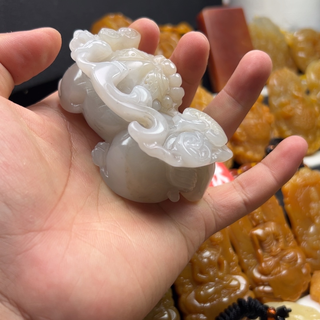 石英质玉（黄龙玉）未镶嵌多选一发货