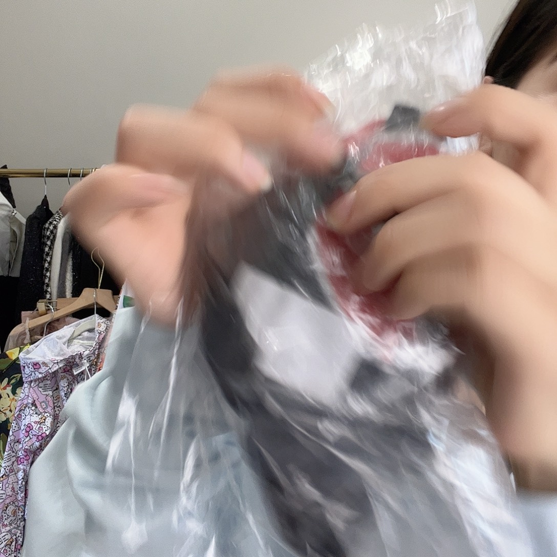 围脖小号红色灰色