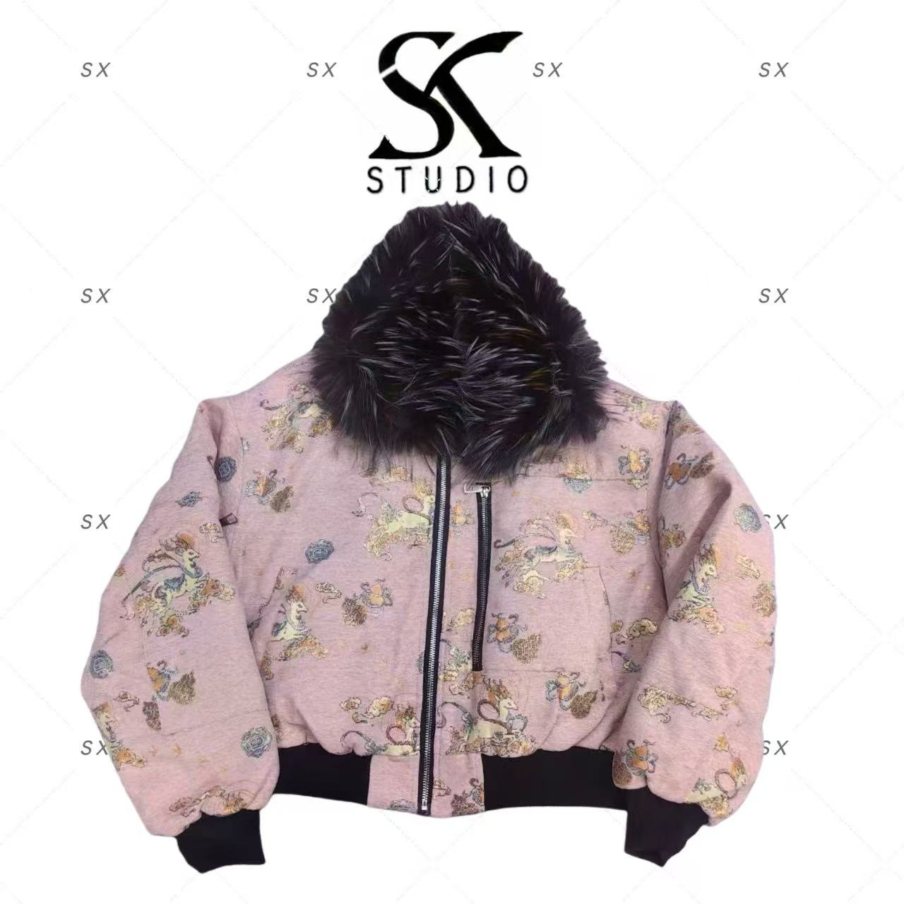 【貂中贵族】9128轻奢女款时尚上衣SXZY-2503