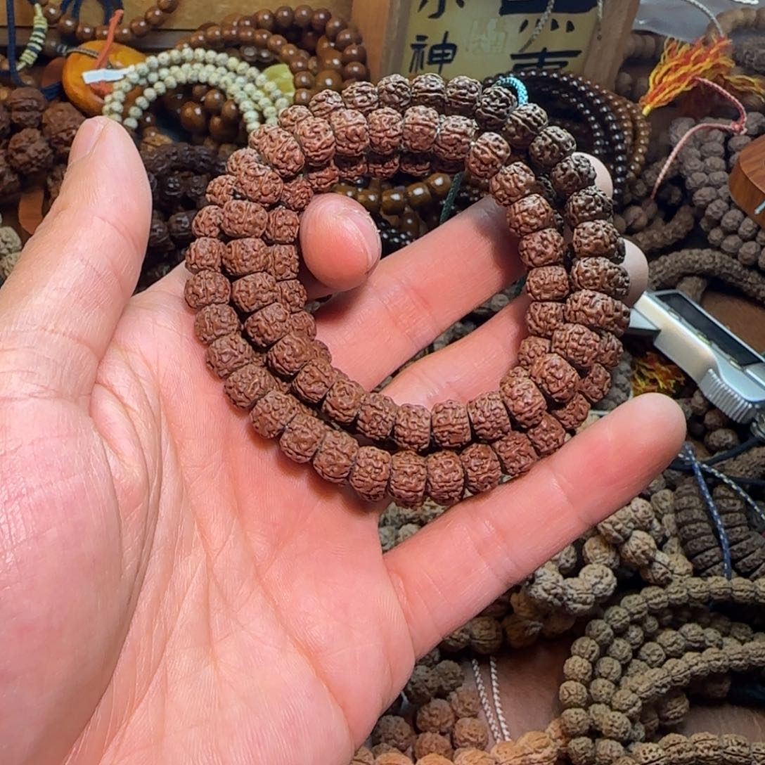 哪***霸金刚菩提吊坠紫红皮一代