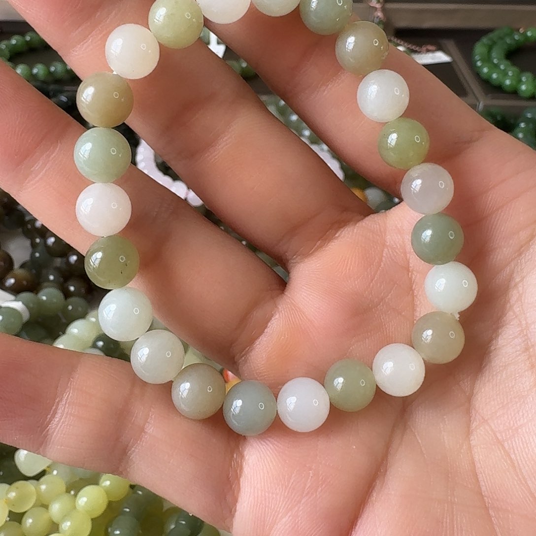 手串未镶嵌和田玉