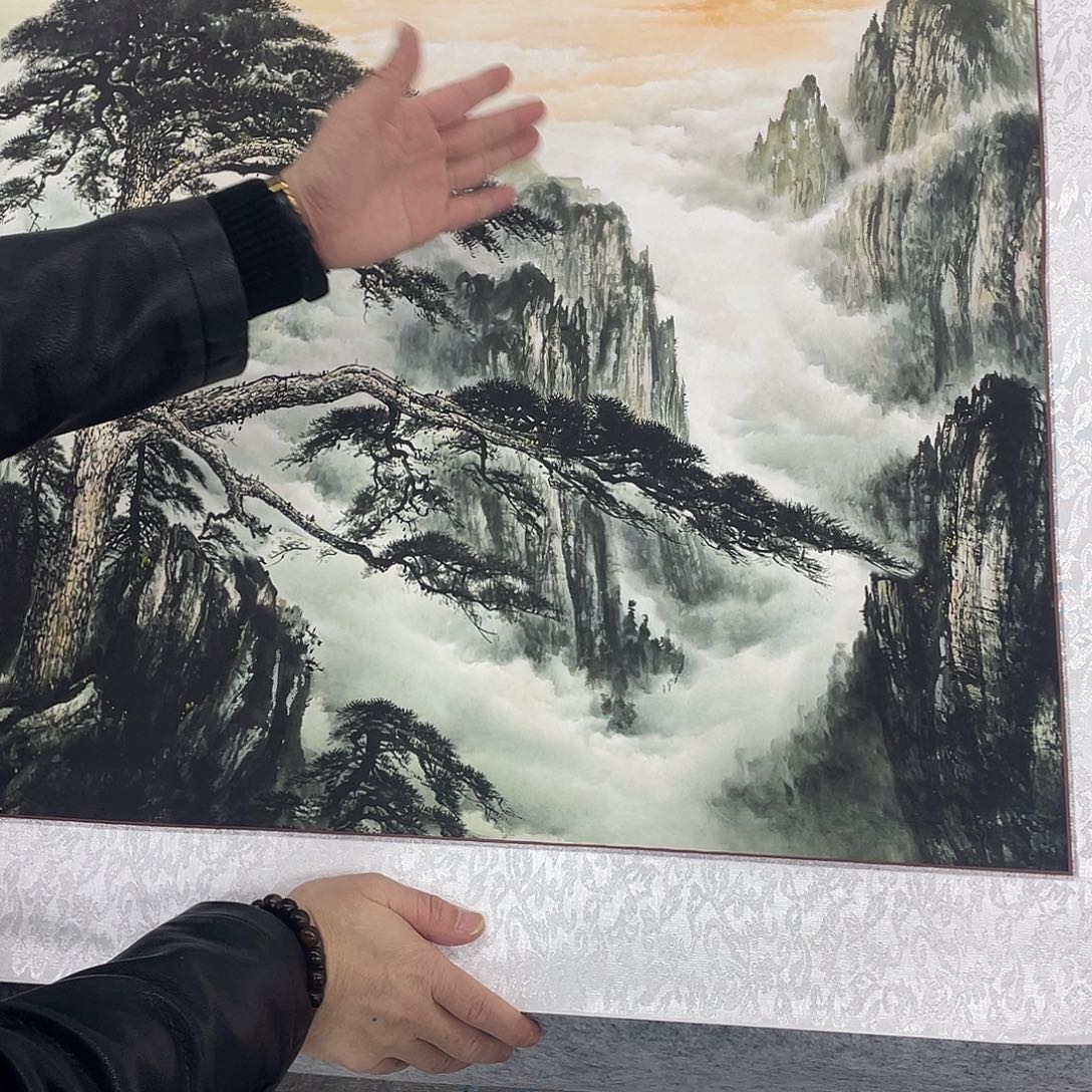 真人名画手工制作