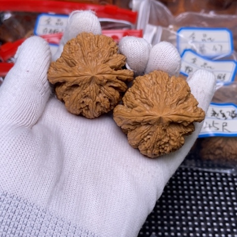 文玩核桃把件大粗筋45