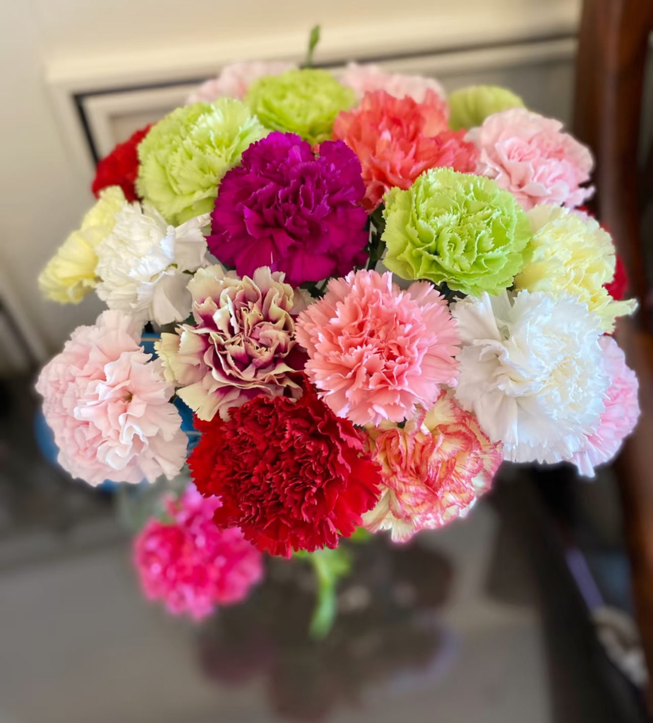 康乃馨同一地址两单升级冷链 收到要醒花~云南鲜花批发