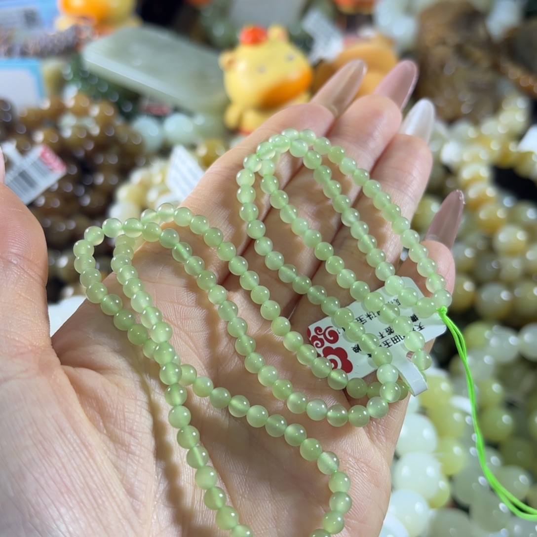 和田玉未镶嵌手链508