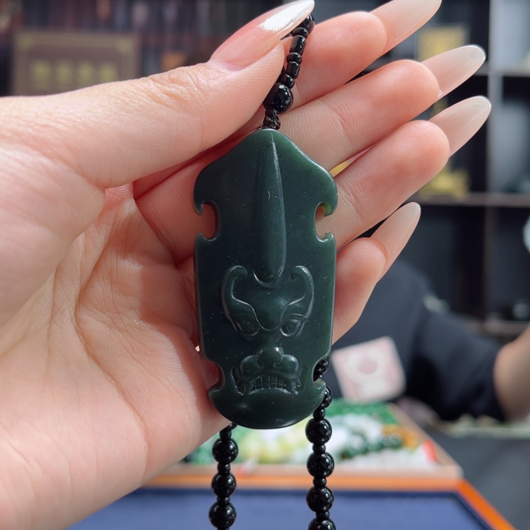 【闪购商品】和田玉手链未镶嵌新疆塔青一细