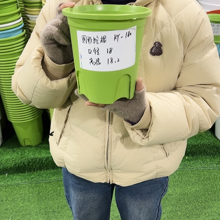 正品圆控口18高18白色无托8只