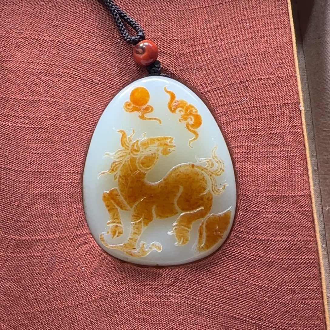 和田玉挂件未镶嵌