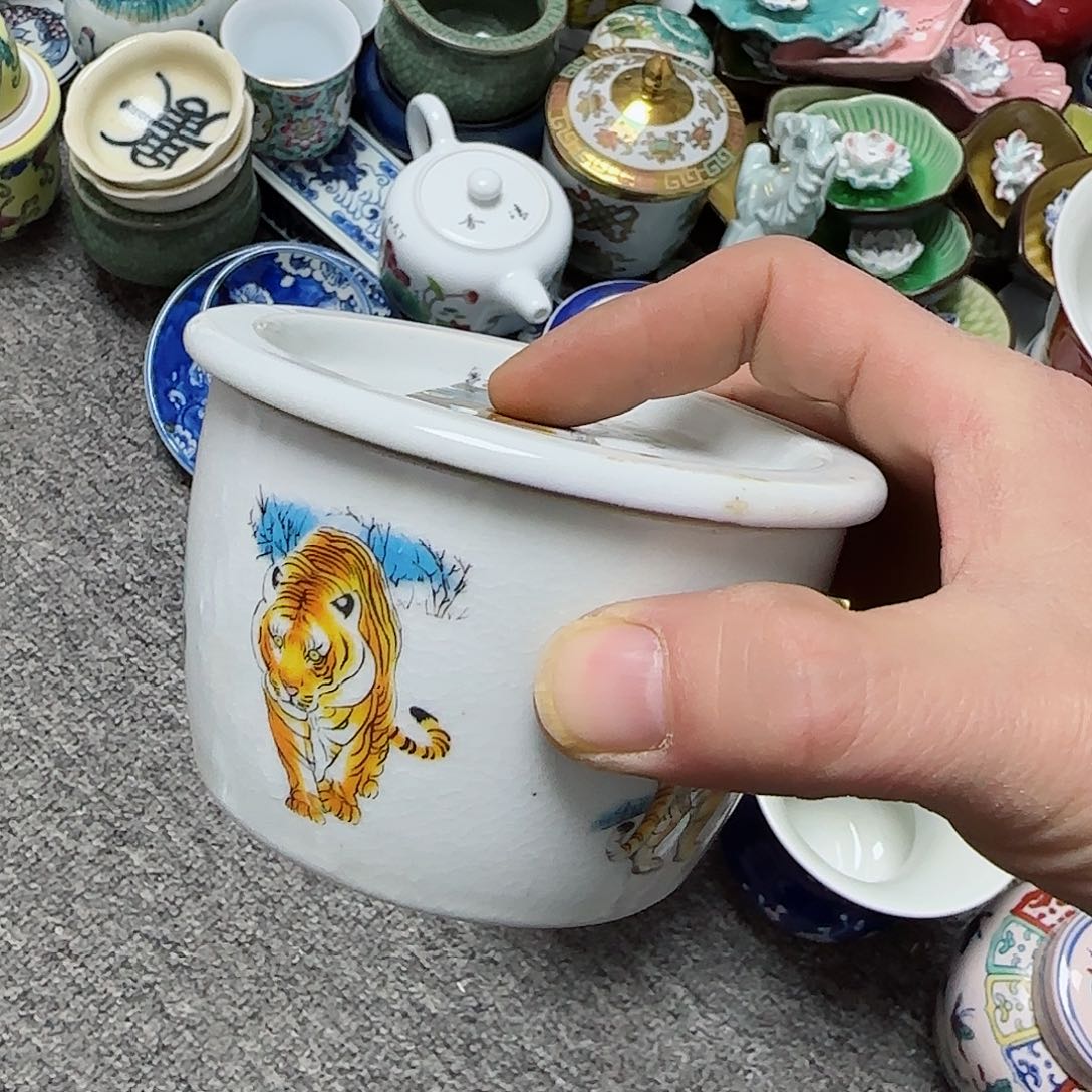 摆件瓷器的工艺技术水平