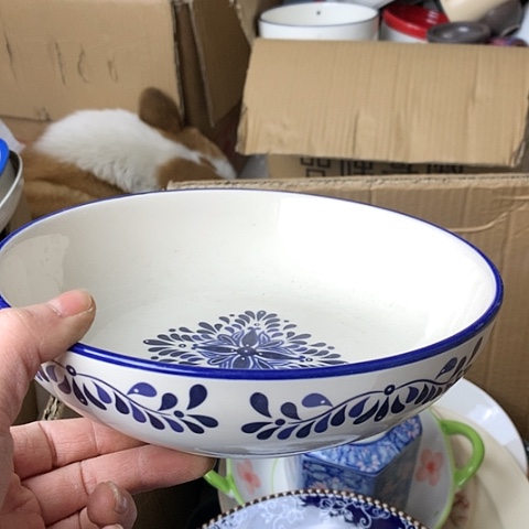 盘陶瓷制品满25拼单发货默认微瑕