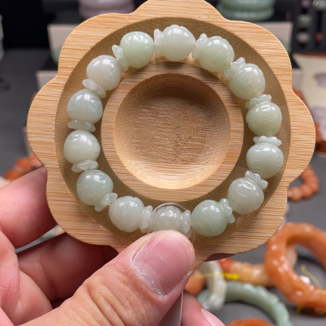 石英质玉手串未镶嵌