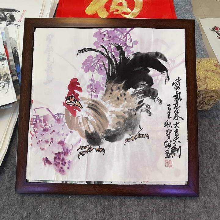 国画张圣敏先生纯手绘作品