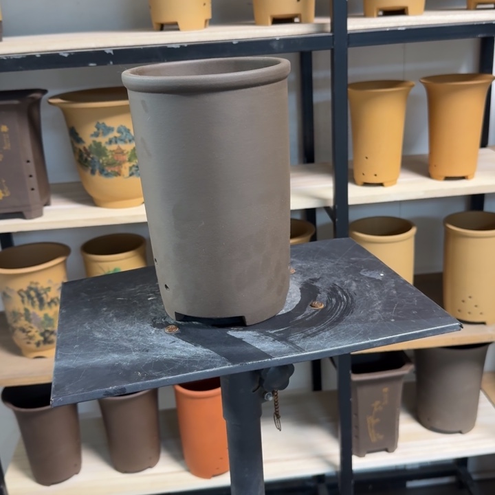 高度23口径14单只 紫砂花盆