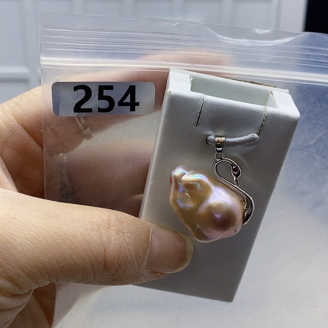 颈饰合金淡水珍珠