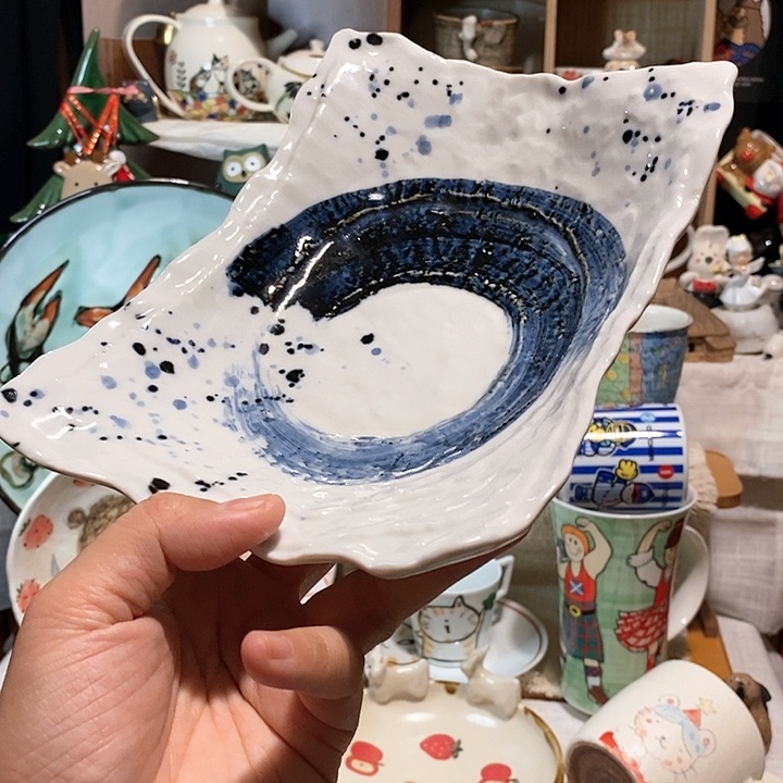 手绘手捏果盘…………………