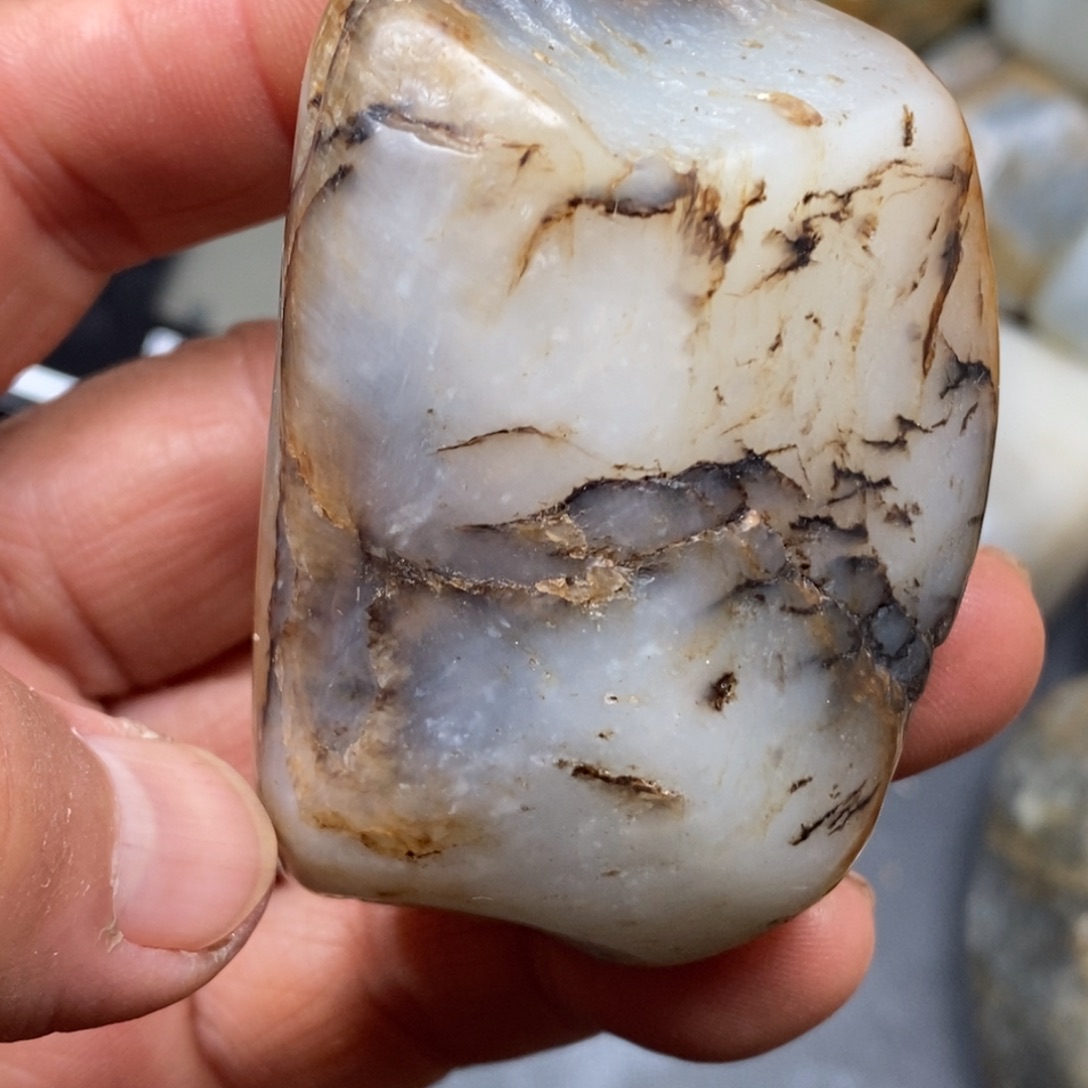 和田玉（糖玉）挂件未镶嵌