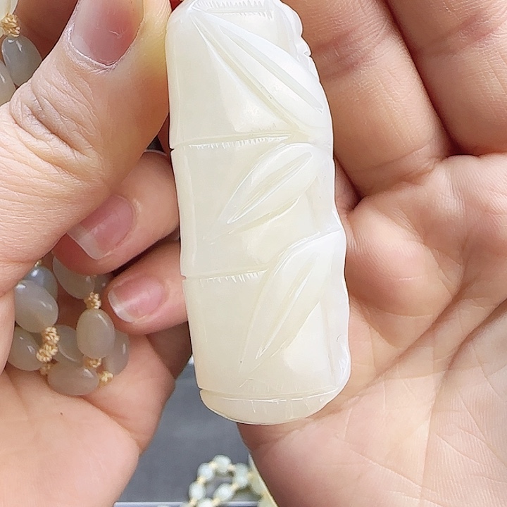 和田玉挂件未镶嵌定制发货