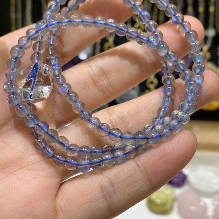 长石手链未镶嵌米***S天然