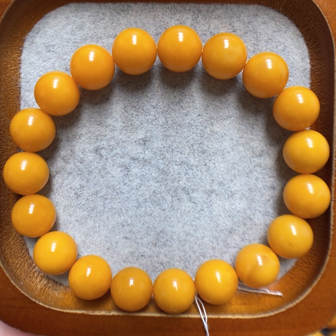 蜜蜡手串未镶嵌蜜蜡