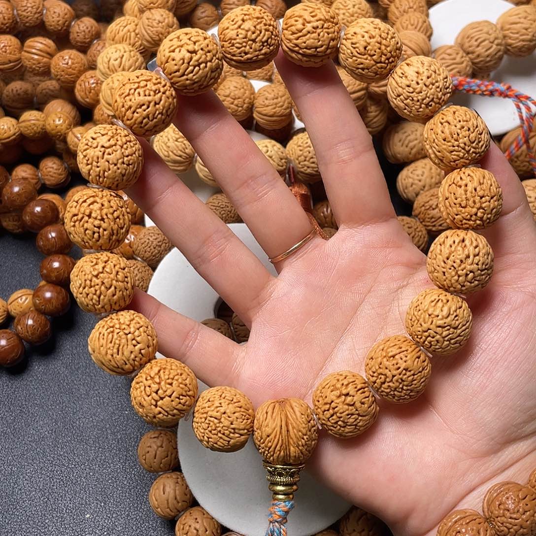 恶***士桃核手串龙鳞凤尾手持