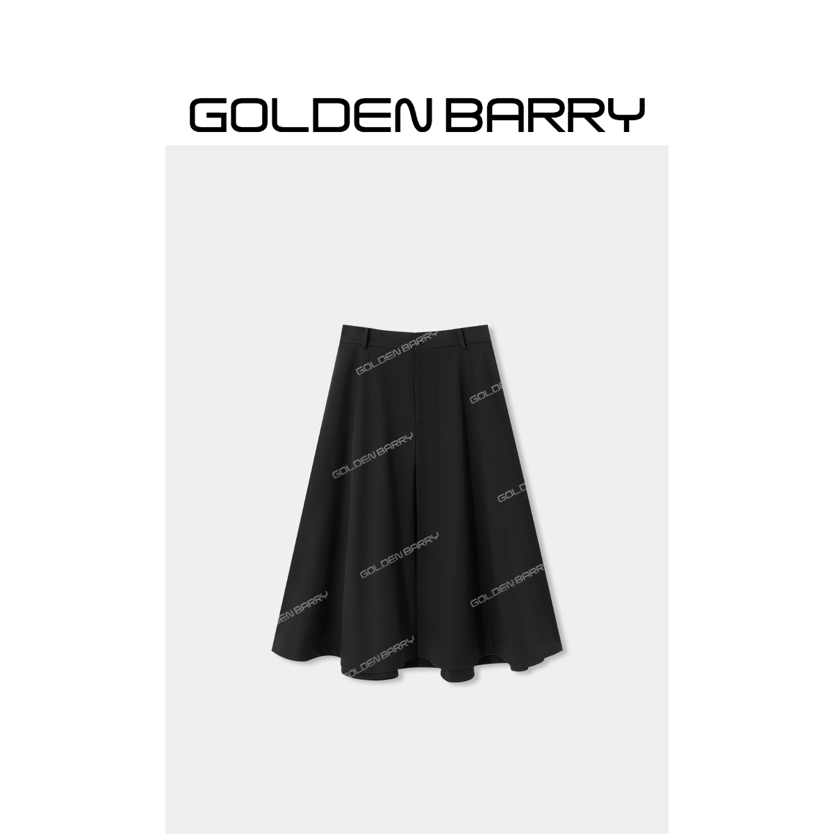 GOLDENBARRY|310216“暗夜圆舞曲”压褶伞裙