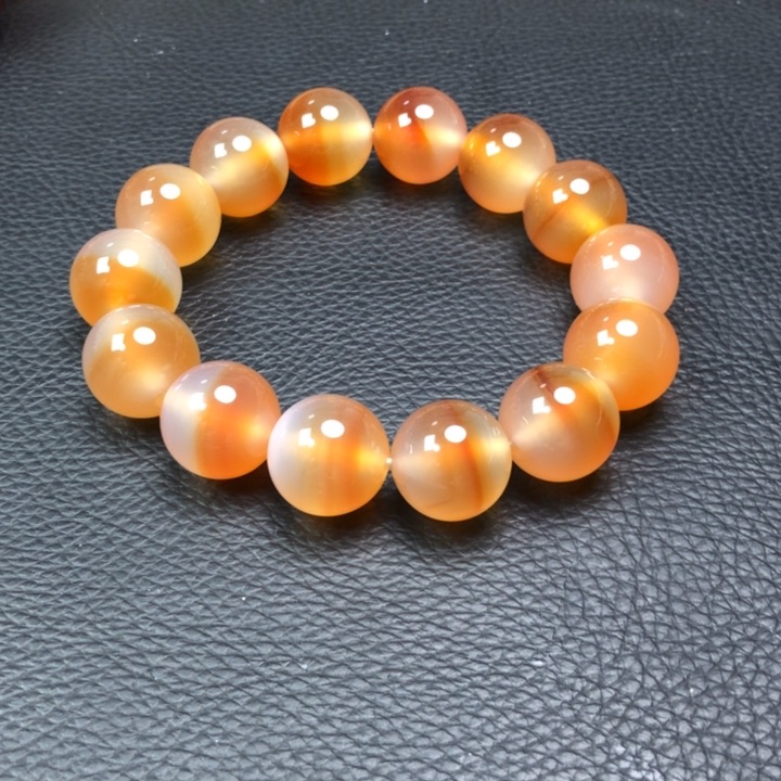玛瑙/玉髓手串未镶嵌星****包