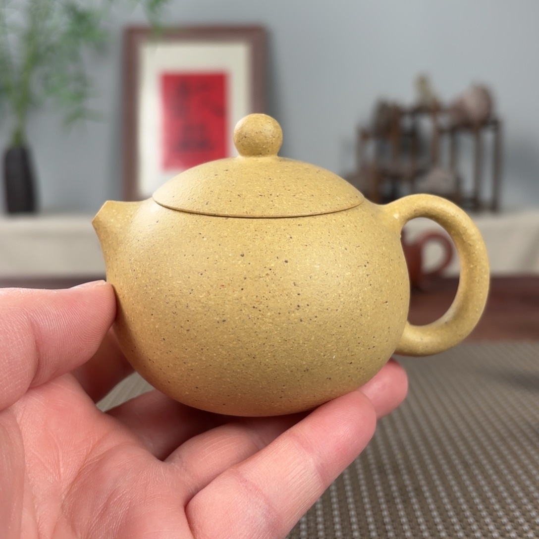 紫砂茶壶黄龙山原矿紫砂壶